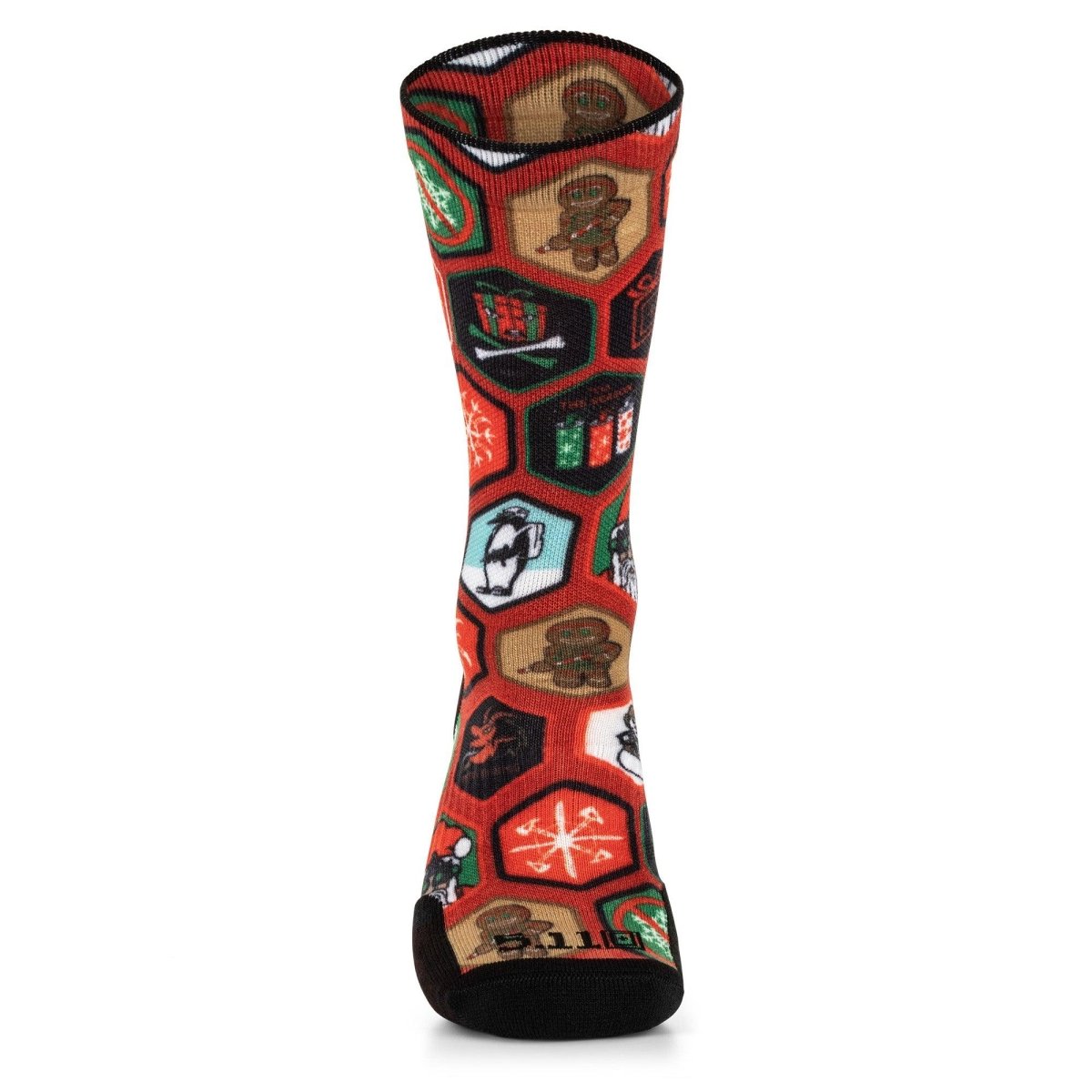 CALCETINES 5.11 - SOCK AND AWE CREW XMAS - Risk Top Tactical