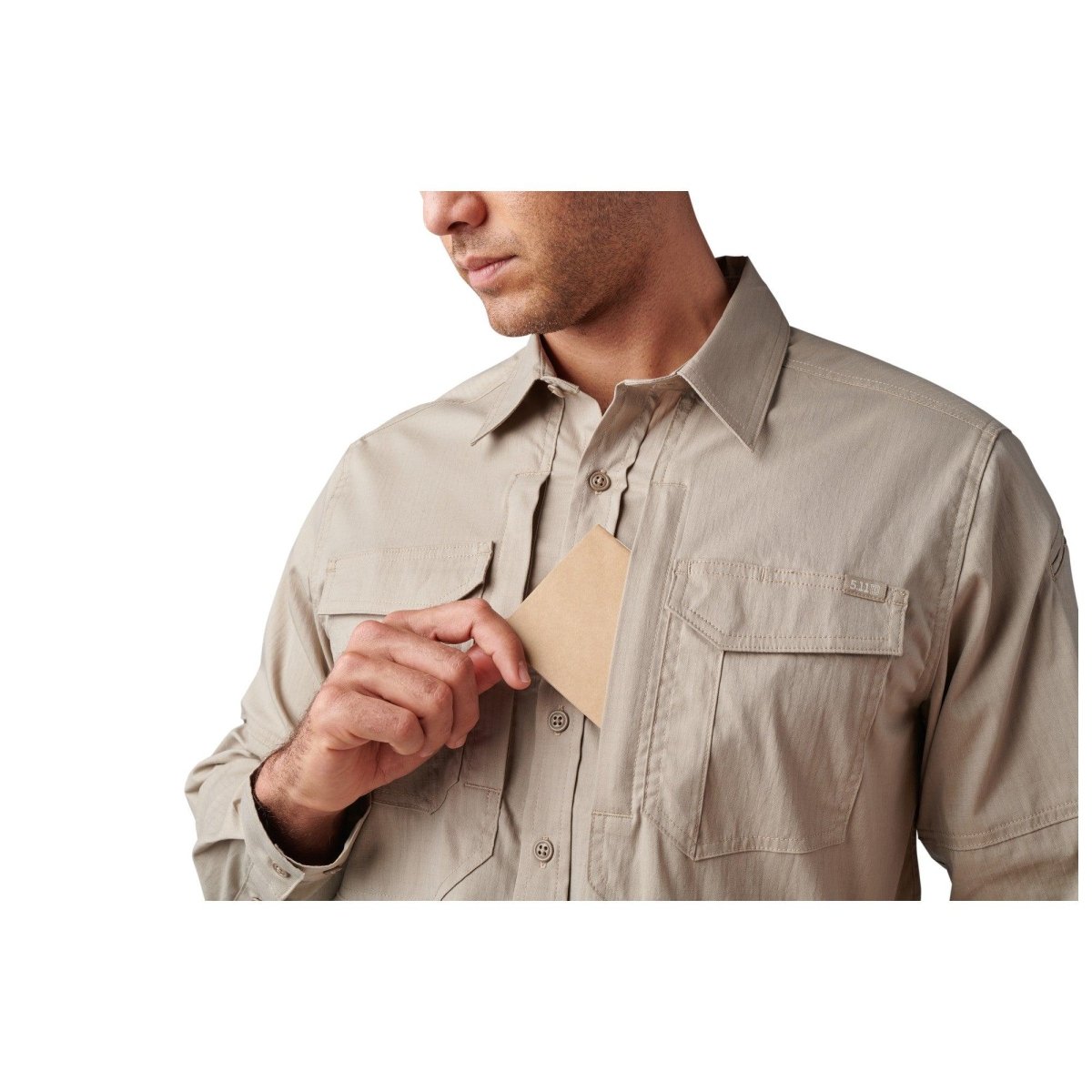 CAMISA TACTICA 5.11 - ABR PRO MANGA LARGA - Risk Top Tactical