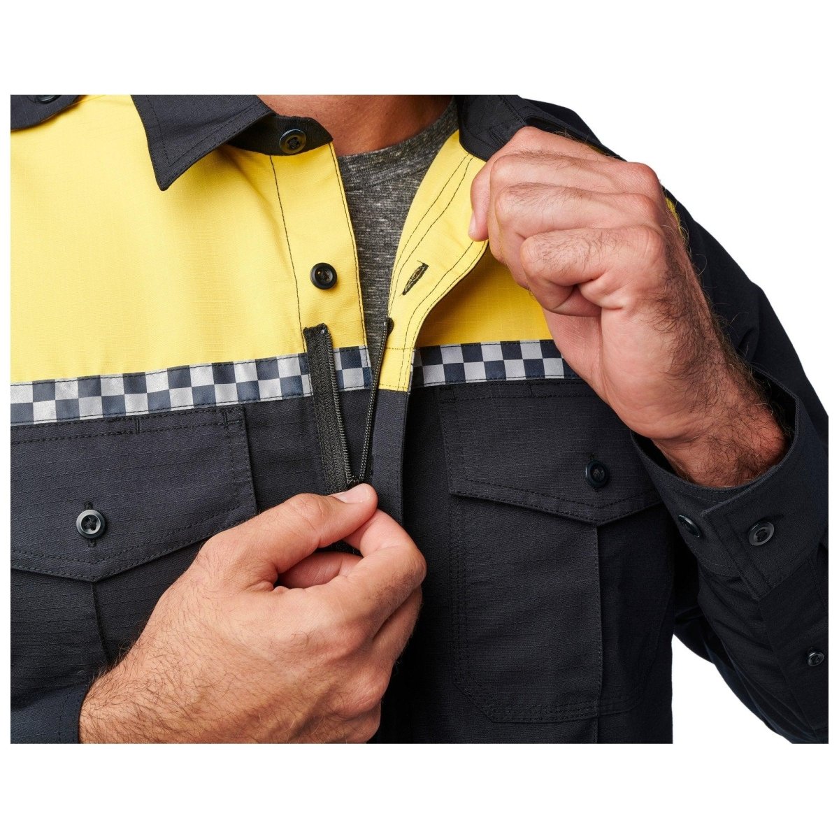 CAMISA TACTICA 5.11 - FAST - TAC UNIFORM HI - VIS - Risk Top Tactical
