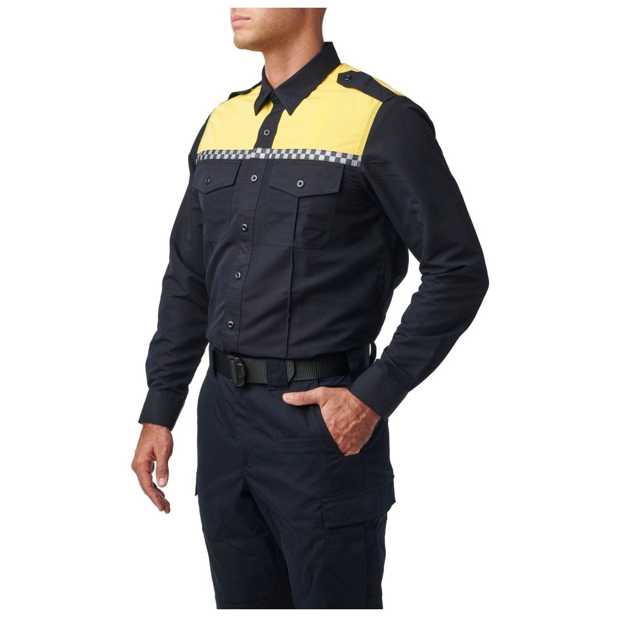 CAMISA TACTICA 5.11 - FAST - TAC UNIFORM HI - VIS - Risk Top Tactical