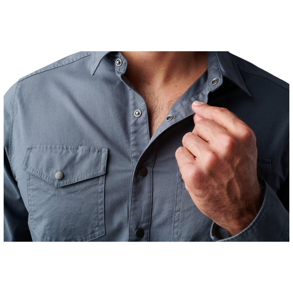 CAMISA TACTICA 5.11 - GUNNER SOLID MANGA LARGA - Risk Top Tactical
