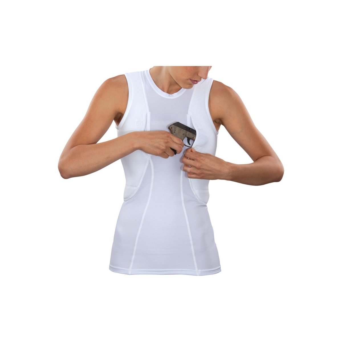 CAMISA TACTICA 5.11 - HOLSTER PARA MUJER - Risk Top Tactical