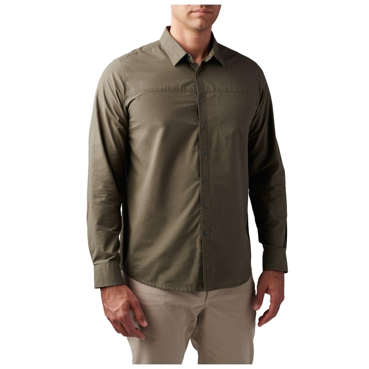 CAMISA TACTICA 5.11 - IGOR SOLID MANGA LARGA - Risk Top Tactical