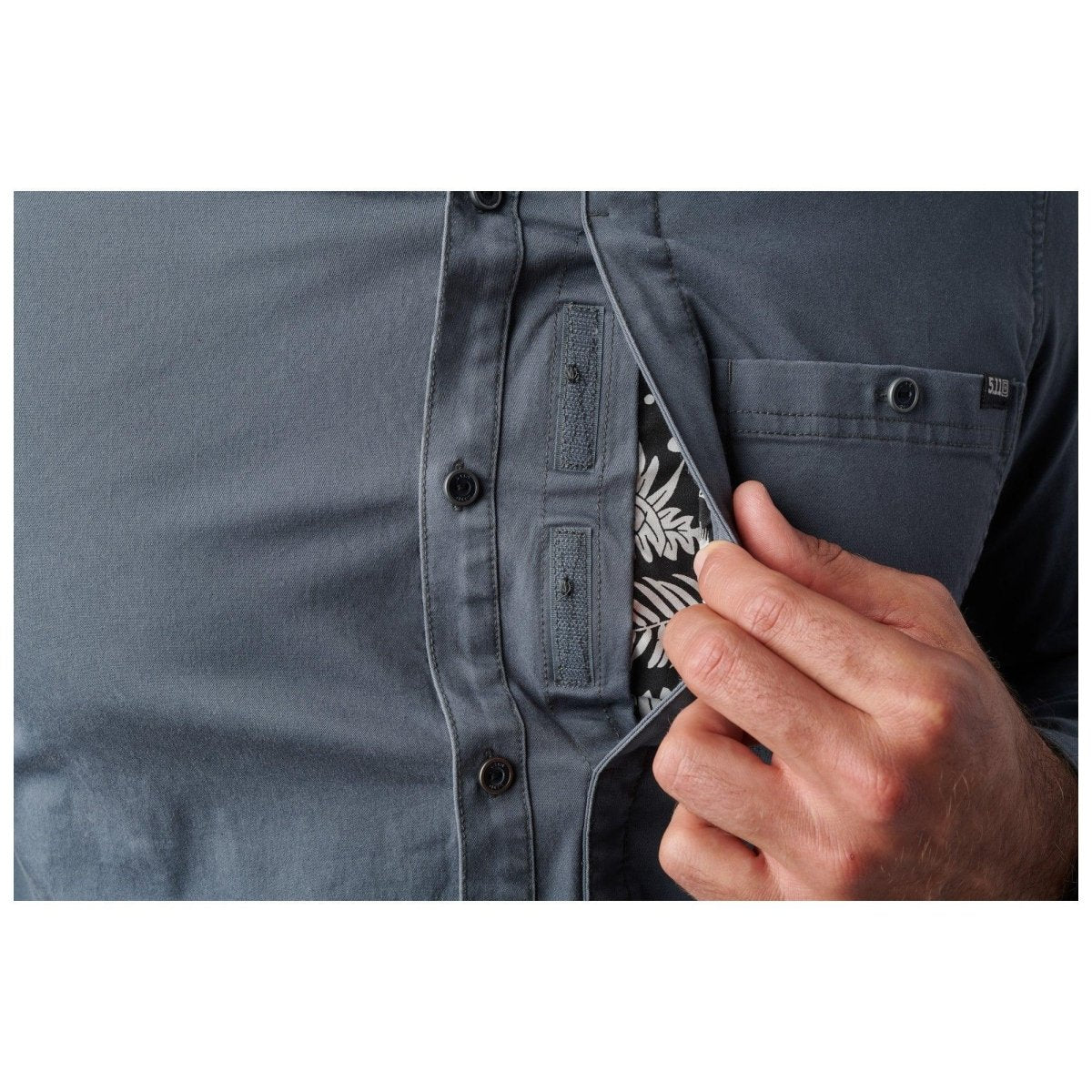 CAMISA TACTICA 5.11 - LEGEND MANGA LARGA - Risk Top Tactical