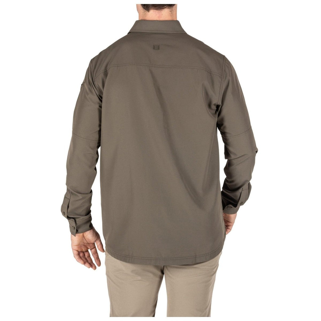 CAMISA TACTICA 5.11 - MARKSMAN MANGA LARGA - Risk Top Tactical