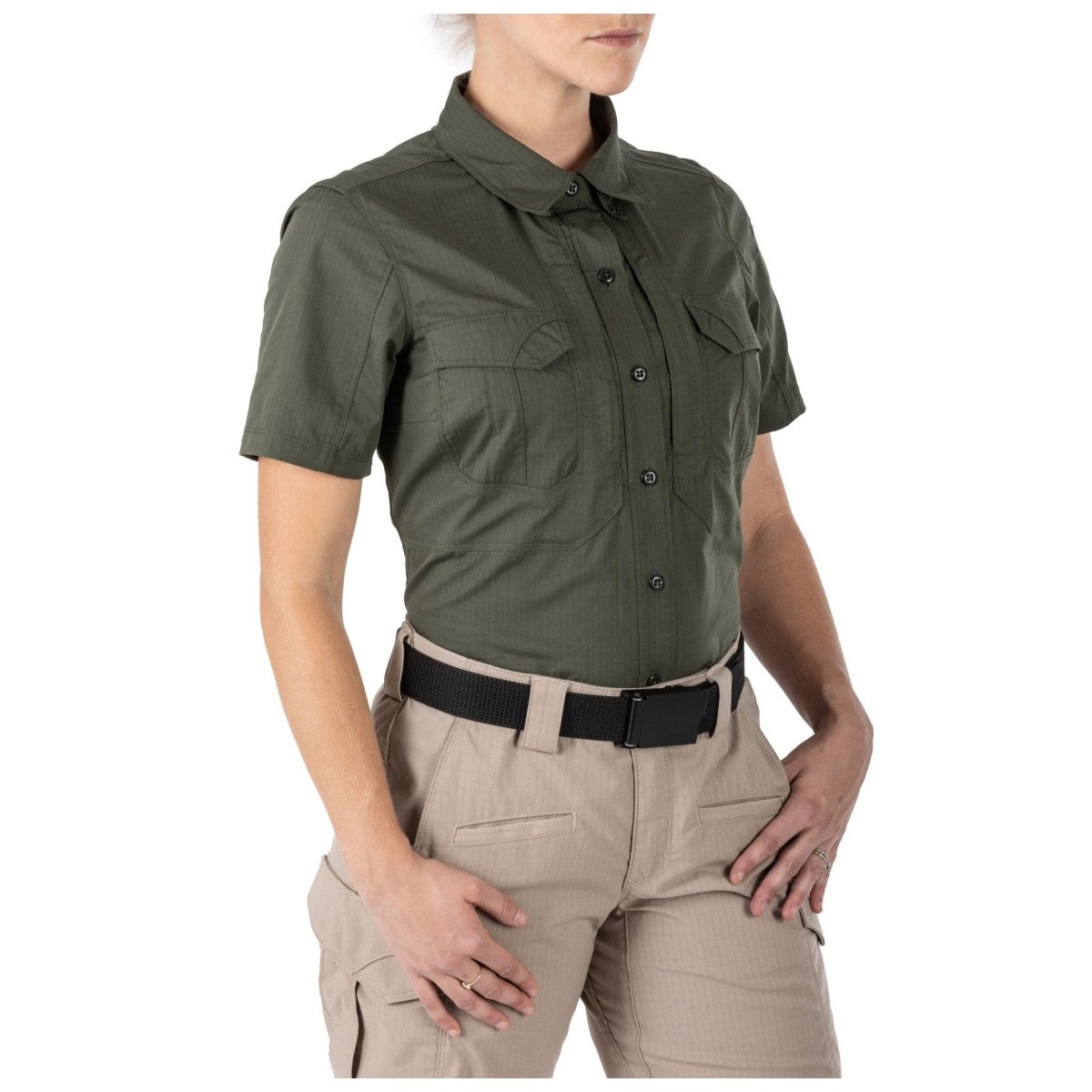CAMISA TACTICA 5.11 - STRYKE MANGA CORTA PARA MUJER - Risk Top Tactical