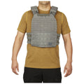 CHALECO TACTICO 5.11 - TACTEC PORTA PLACAS CON PLACAS DE PESO - Risk Top Tactical