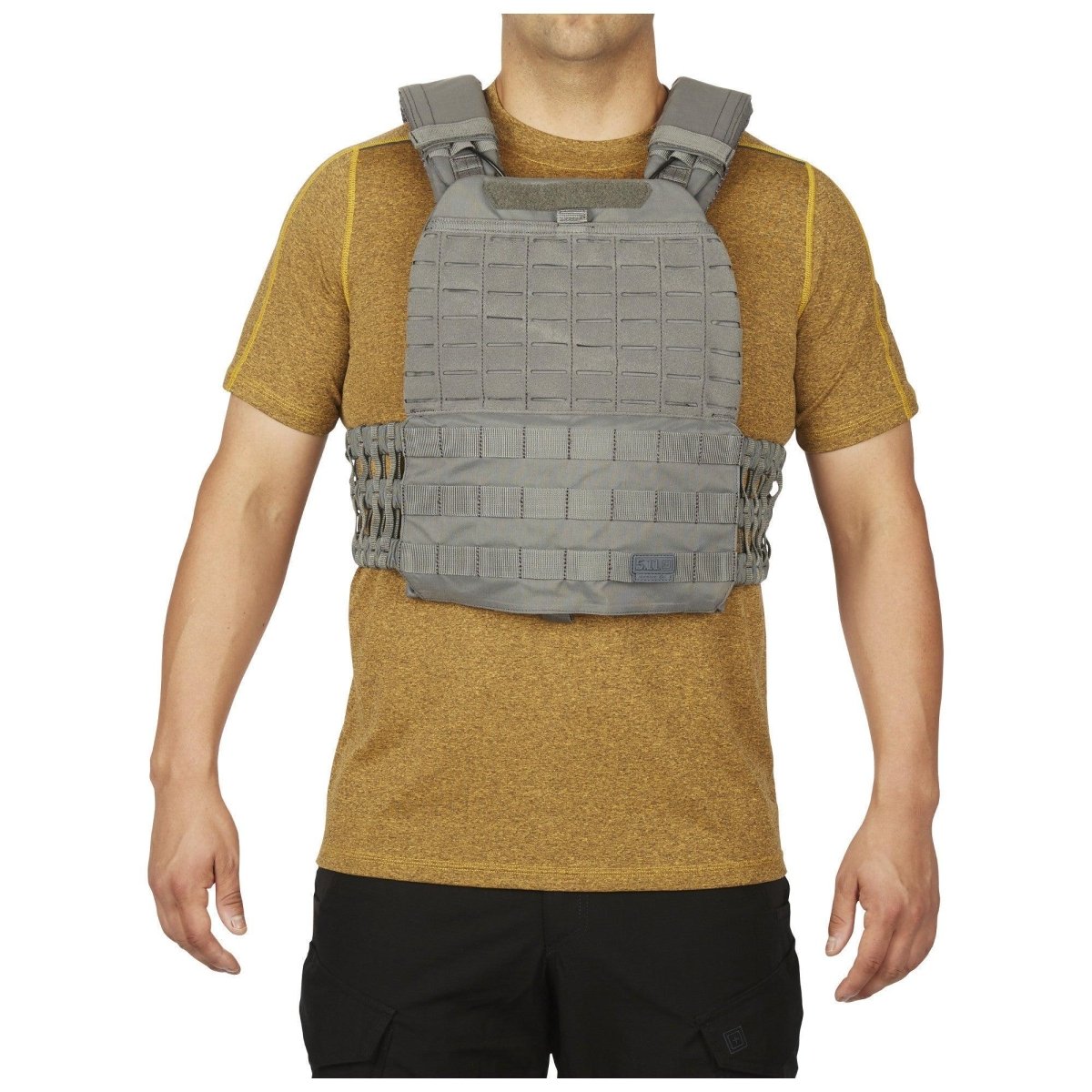 CHALECO TACTICO 5.11 - TACTEC PORTA PLACAS CON PLACAS DE PESO - Risk Top Tactical