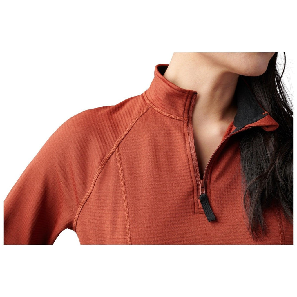 CHAMARRA DEPORTIVA 5.11 - STRATOS 1/4 ZIP PARA MUJER - Risk Top Tactical