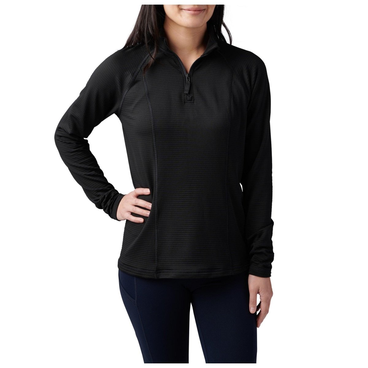 CHAMARRA DEPORTIVA 5.11 - STRATOS 1/4 ZIP PARA MUJER - Risk Top Tactical