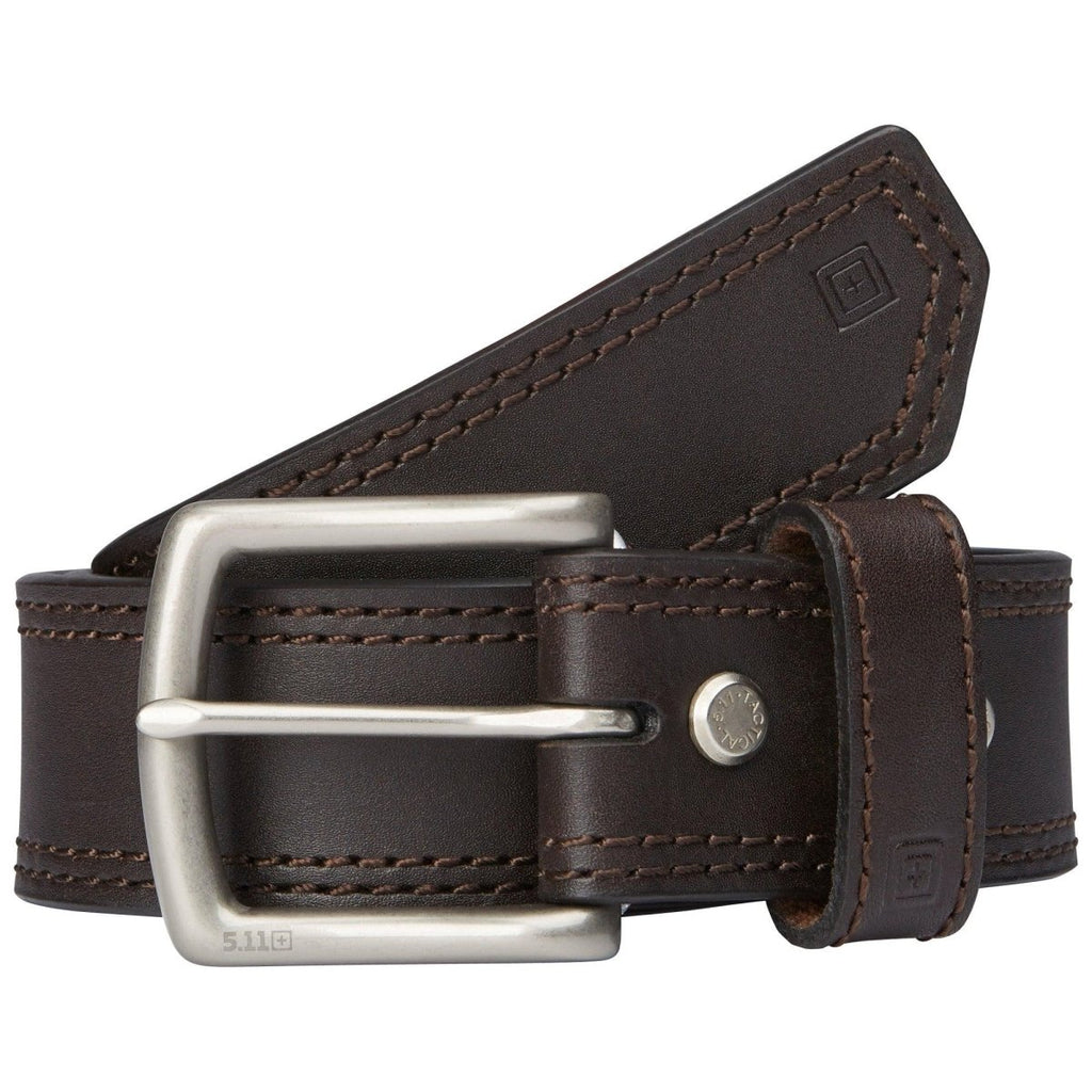 CINTURON TACTICO 5.11 - 1 1/2'' ARC LEATHER BELT - Risk Top Tactical