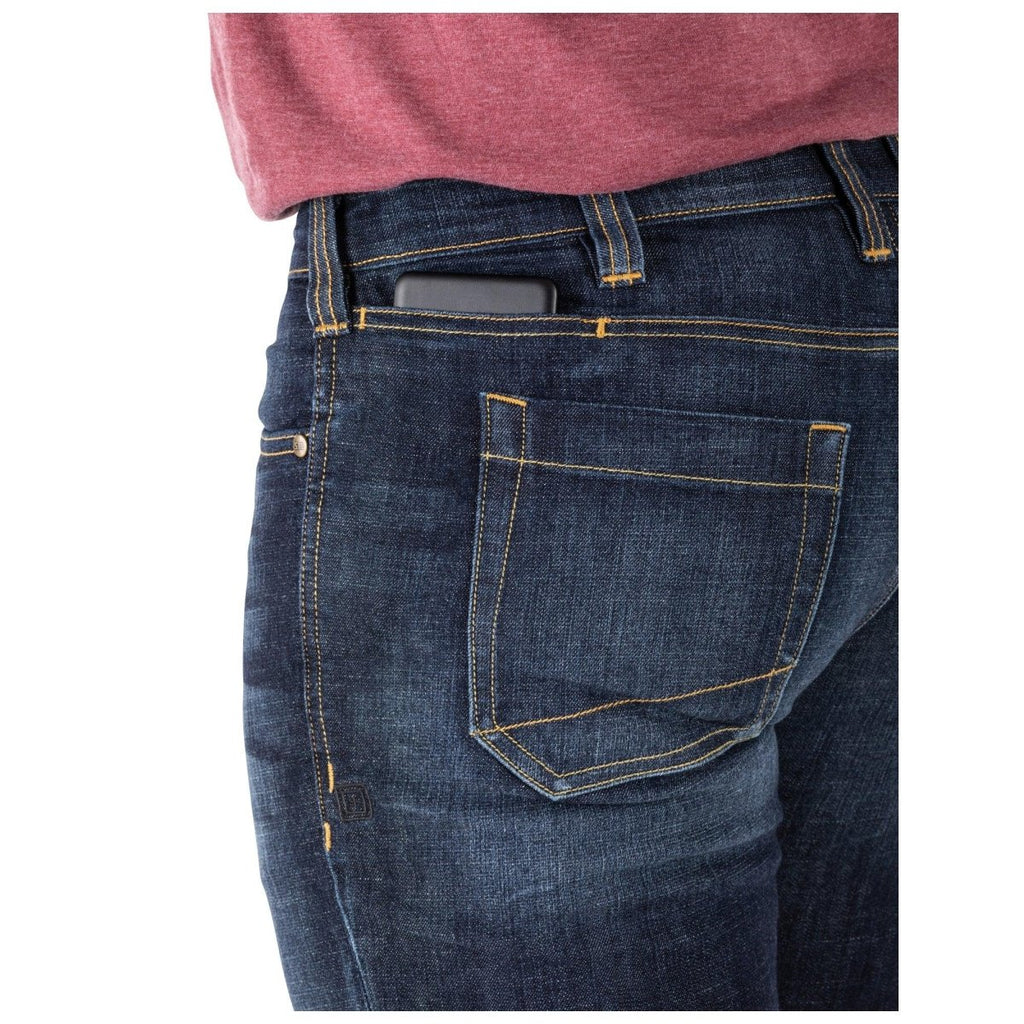 PANTALON TACTICO 5.11 - DEFENDER - FLEX JEAN - STRT - Risk Top Tactical