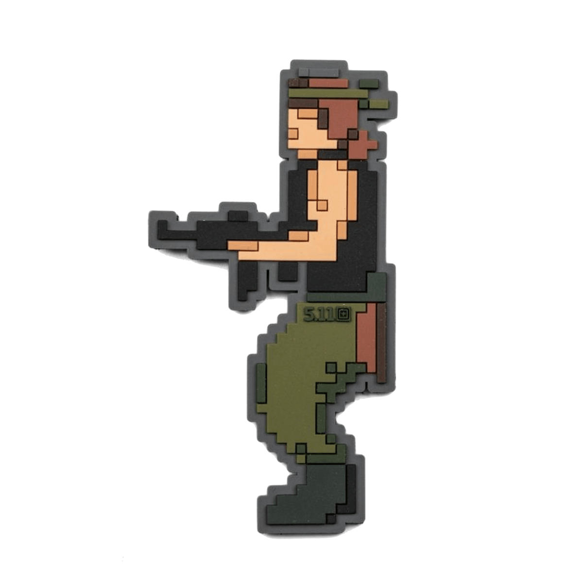 PARCHE TACTICO 5.11 - 80S PIXEL WARRIOR - Risk Top Tactical