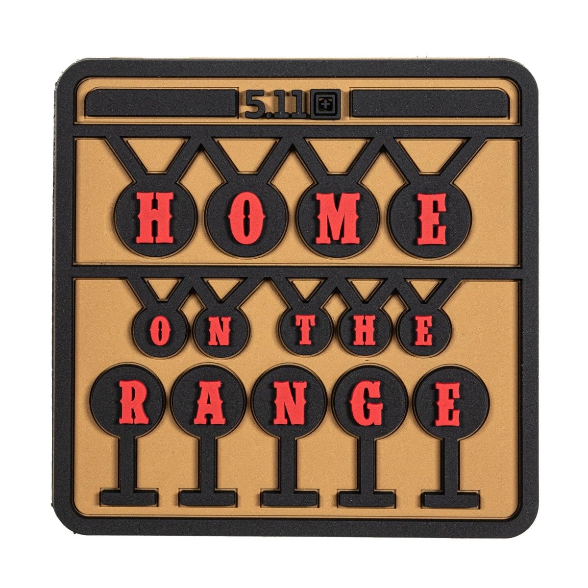 PARCHE TACTICO 5.11 - HOME ON THE RANGE - Risk Top Tactical