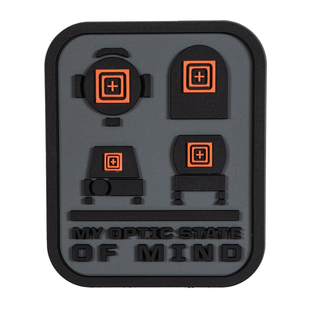 PARCHE TACTICO 5.11 - OPTIC STATE OF MIND - Risk Top Tactical