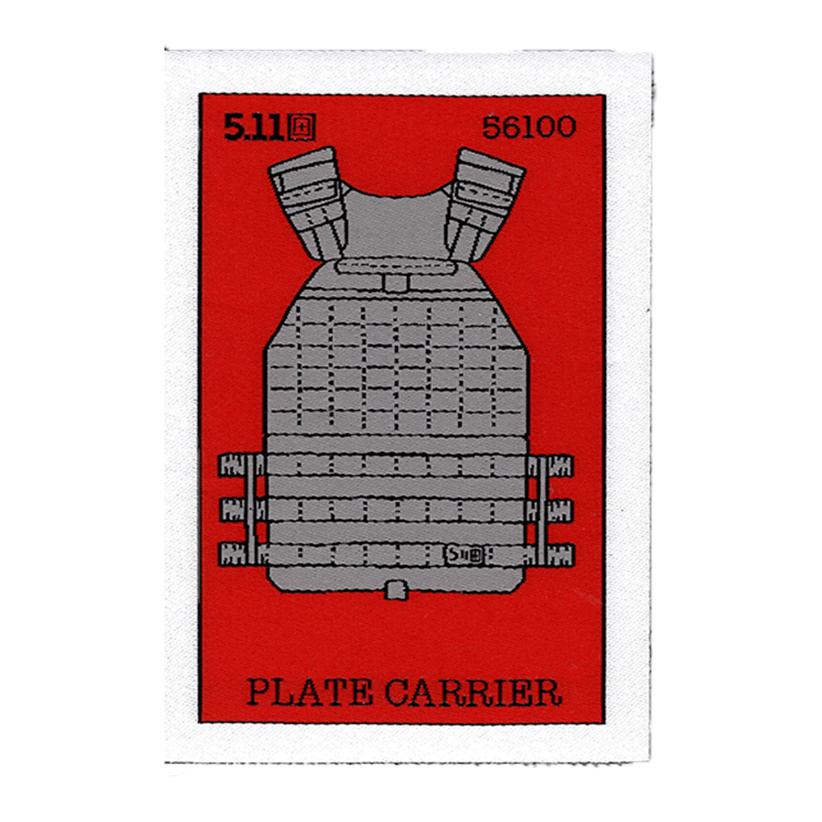 PARCHE TACTICO 5.11 - TACTEC LOTERIA - Risk Top Tactical