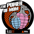 PARCHE TACTICO 5.11 - THE POWER OF MOM - Risk Top Tactical