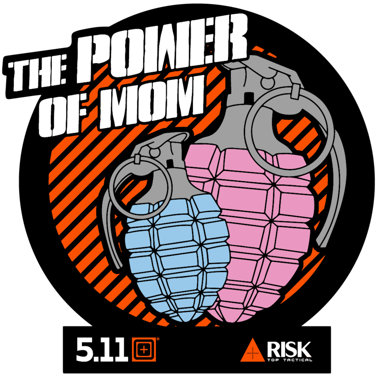 PARCHE TACTICO 5.11 - THE POWER OF MOM - Risk Top Tactical