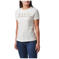 PLAYERA 5.11 - SILVER FLAG LOGO PARA MUJER - Risk Top Tactical