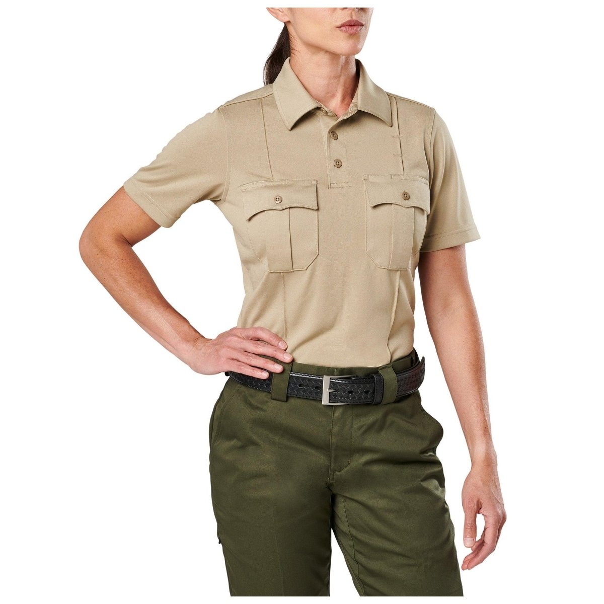 POLO TACTICA 5.11 - CLASS A UNIFORM MANGA CORTA PARA MUJER - Risk Top Tactical