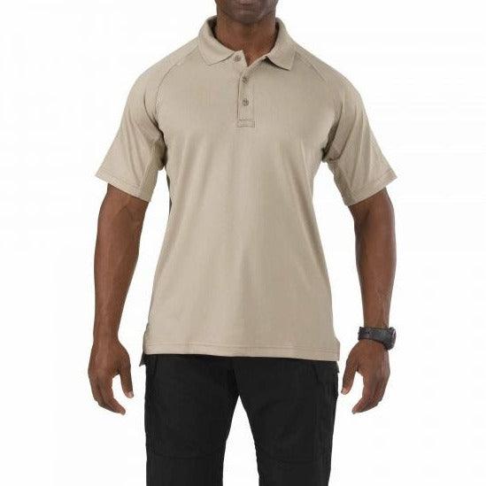 POLO TACTICA 5.11 - PERFORMANCE MANGA CORTA - Risk Top Tactical